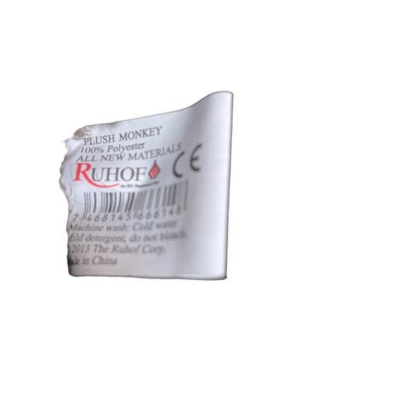 Chimp Puppet Ghostbuster Themed Biobuster Costumed Plush Monkey Velcro Realistic - Picture 13 of 16